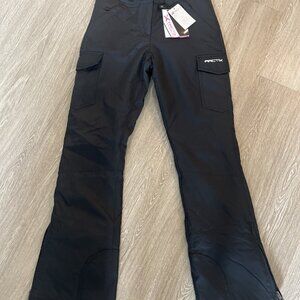 ARCTIX Women XS Black Snow Pants Insulated Wind Resistant NWT